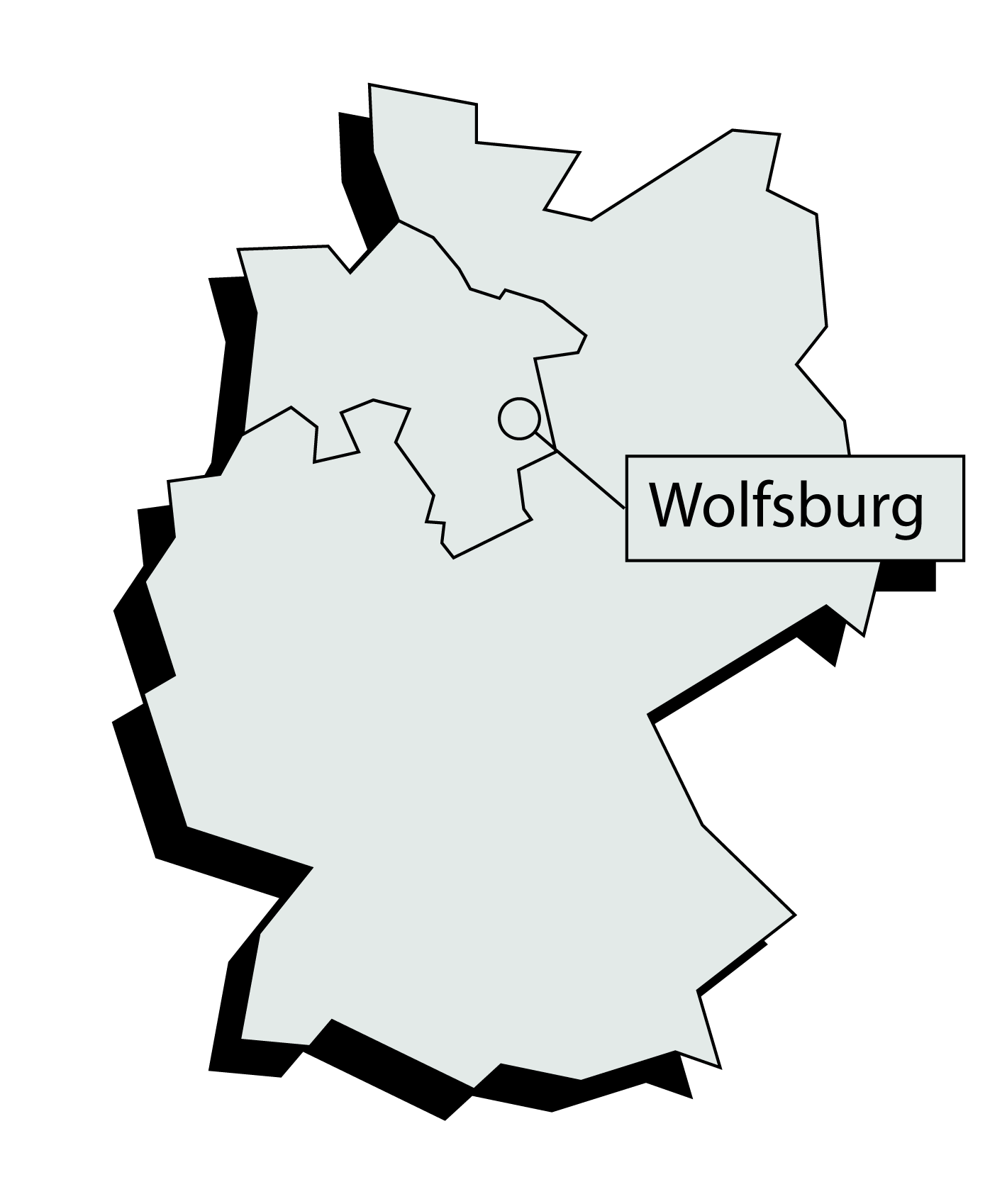 Wolfsburg Verortung