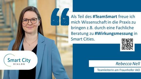 Rebecca Nell, Fraunhofer IAO, Statement #TeamSmart