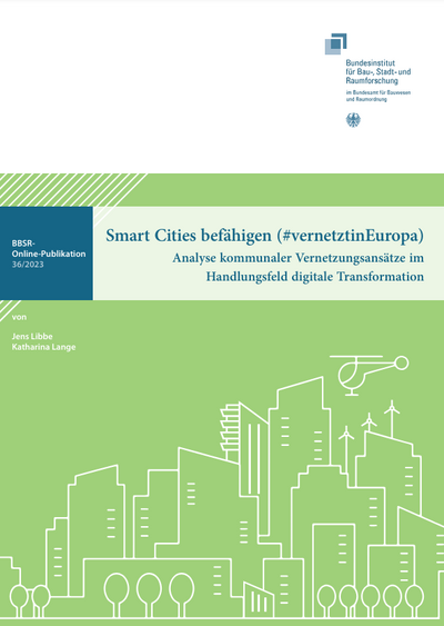 Cover Analyse kommunaler Vernetzungsansätze im Handlungsfeld digitale Transformation