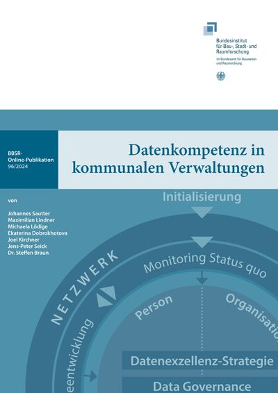 Cover der BBSR-Publikation Datenkompetenz in kommunalen Verwaltungen“. 