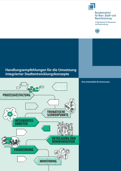 Handlungs­empfehlungen für die Umsetzung integrierter Stadtentwicklungs­konzepte Cover