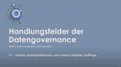 Handlungsfelder der Datengovernance