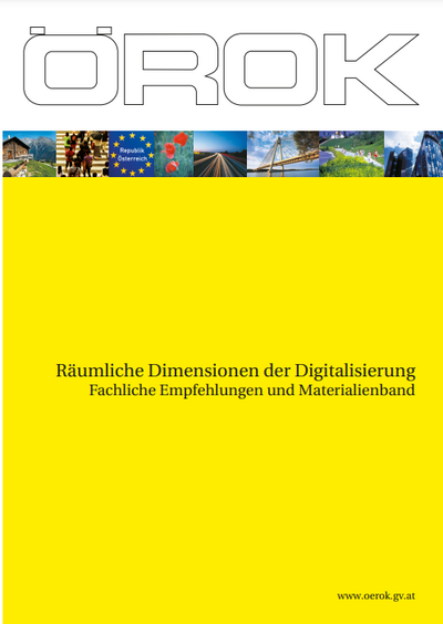 Räumliche Dimensionen der Digitalisierung Cover